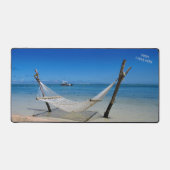 Strand Hangmat Desk Mat (Voorkant)