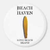 Strand Haven, Long Beach Island Custom Car Magnet  (Voorkant)