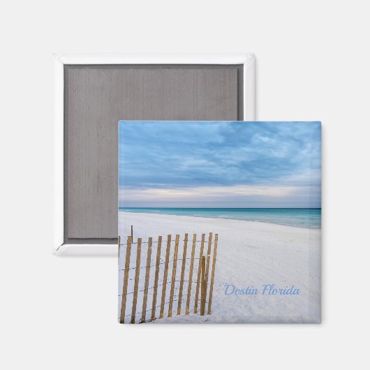 Strand hek ochtend bestemming Florida magneet (Voorkant / Achterkant)