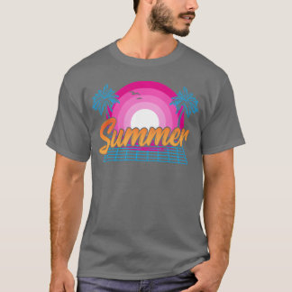 Strand Hittegolf Warm Weer 80s90s Zomer Zon vint T-shirt