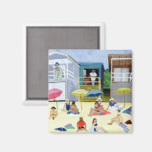 Strand Huts Magneet (Voorkant / Achterkant)