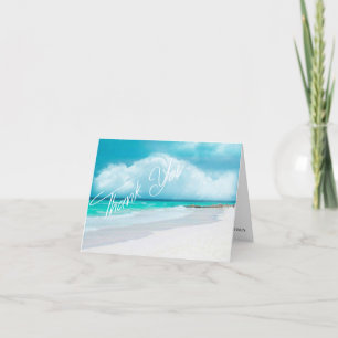 Strand Huwelijk Bedankt