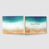 Strand Huwelijk Zeebanket Huwelijk Gastenboek (Volledig)