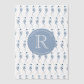 Strand Huwelijks Vellum Uitnodigingen Overlay (Voorkant)