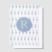 Strand Huwelijks Vellum Uitnodigingen Overlay (Offset)
