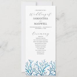 Strand Huwelijksprogramma Kaart