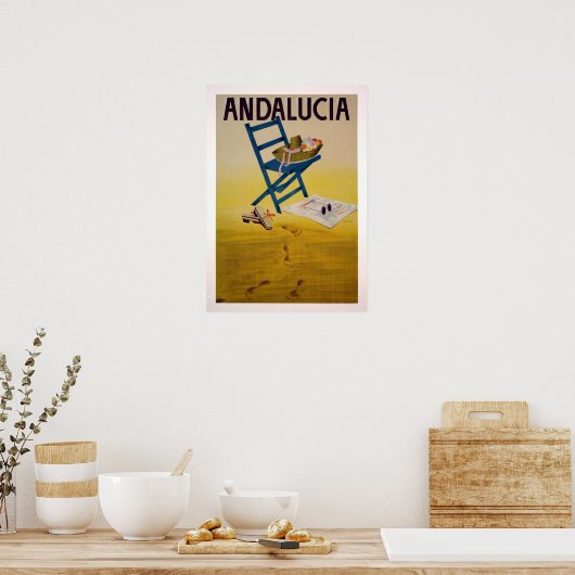 strand in Andalucia Poster (Keuken)