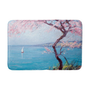 Strand in Biarritz, Frankrijk (door Kimon Loghi) Badmat