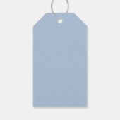 Strand in Bloei | Roze Hortensia Kust Cadeaulabel (Achterkant)
