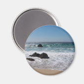 Strand in Carmel, ca. Magneet (Voorkant / Achterkant)