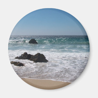 Strand in Carmel, ca. Magneet