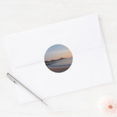 strand in de cabosticker ronde sticker (Envelop)