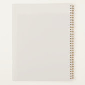 Strand in een Flesje Hanger Planner (Achterkant)