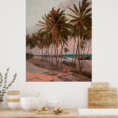 strand in Fortaleza Poster (Keuken)