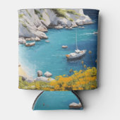 Strand in Griekenland Blikjeskoeler (Voorkant)