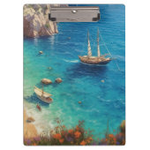 Strand in Griekenland Klembord (Voorkant)