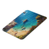 Strand in Griekenland Magneet (Linkerzijde)