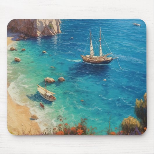 Strand in Griekenland Muismat (Voorkant)