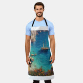 Strand in Griekenland Schort (Gedragen)