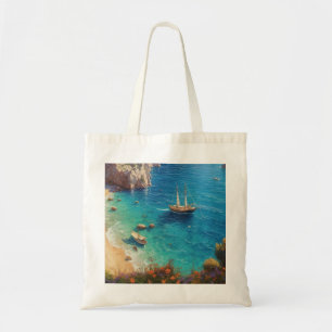 Strand in Griekenland Tote Bag