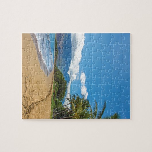 strand in Hawaii Legpuzzel (Horizontaal)