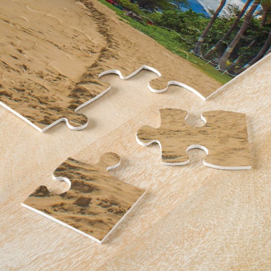 strand in Hawaii Legpuzzel (Zijkant)