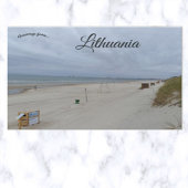 Strand in Litouwen Briefkaart