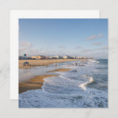 strand in Ocean City, Maryland Aankondiging (Voorkant / Achterkant)