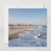 strand in Ocean City, Maryland Aankondiging (Voorkant)