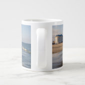 strand in Ocean City, Maryland Grote Koffiekop (Achterkant)
