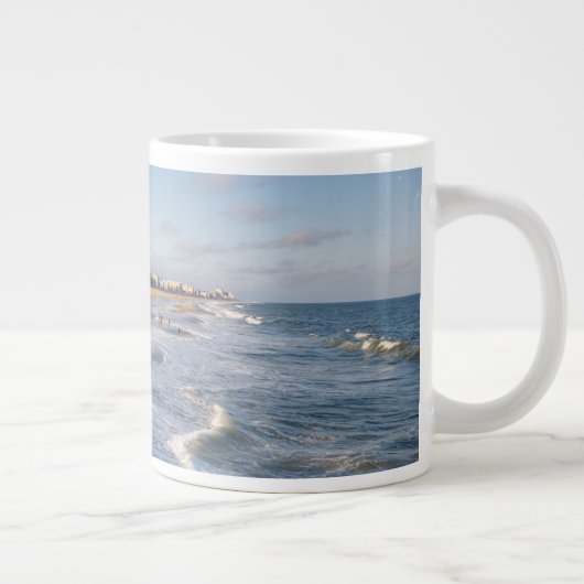 strand in Ocean City, Maryland Grote Koffiekop (Rechts)