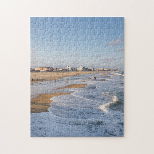 strand in Ocean City, Maryland Legpuzzel (Verticaal)
