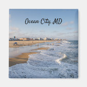 strand in Ocean City, Maryland Magneet (Voorkant)