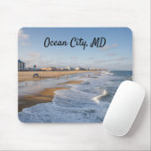 strand in Ocean City, Maryland Muismat (Met muis)