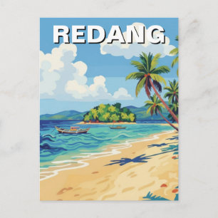 Strand in Redang Maleisië Briefkaart