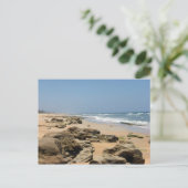 strand in St. Briefkaart (Staand voorkant)