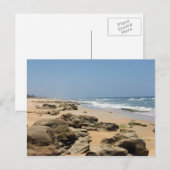 strand in St. Briefkaart (Voorkant / Achterkant)