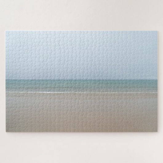 Strand in Storm Legpuzzel (Horizontaal)