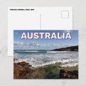 Strand in Tomaree National Park Briefkaart (Voorkant / Achterkant)