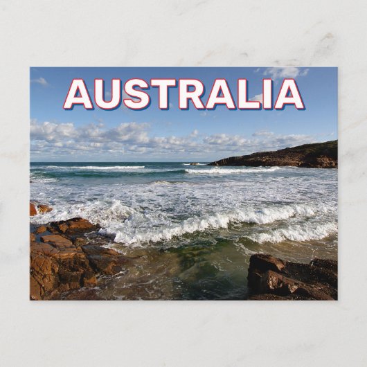 Strand in Tomaree National Park Briefkaart (Voorkant)