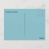 Strand in Trinidad en Tobago Briefkaart (Achterkant)