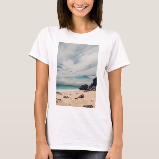 strand in tulum , Mexico T-shirt (Voorkant)