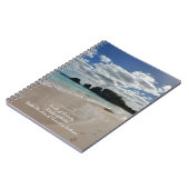 Strand Inspirerend spiraal Notitieboek (Linkerzijde)