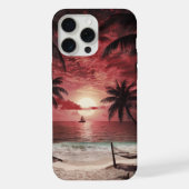 strand iPhone hoesje (Achterkant)