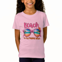 Strand is mijn gelukkige plaats, Strand T-shirt