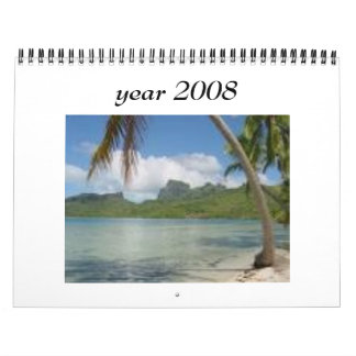 strand , jaar 2008 kalender