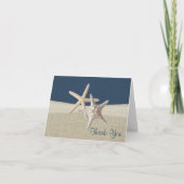 Strand Jute en Zeester Bedankt (Voorkant)