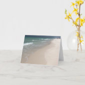 Strand  kaart (Gele Bloem)