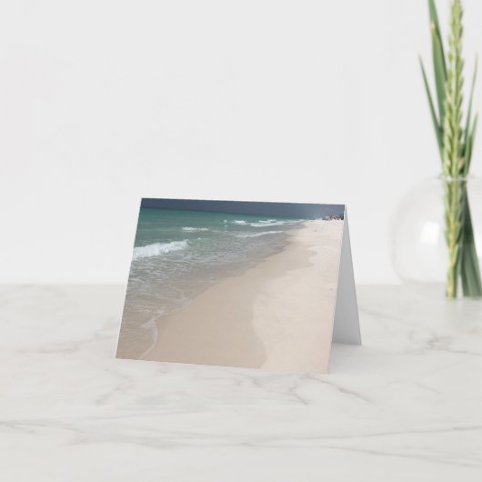 Strand  kaart (Voorkant)
