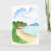 Strand kaart (Voorkant)